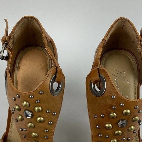 Marc Fisher Women's Peep Toe Block Heel Size 6.5 - Picture 8 of 12